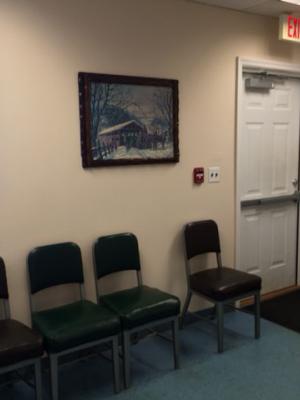 Riverhead Satellite waiting area